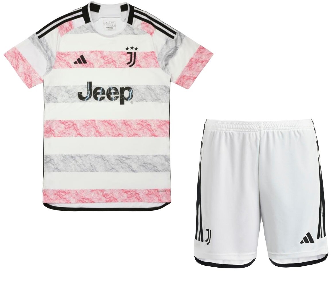 Kit infantil II Juventus 2023 2024 Adidas oficial 